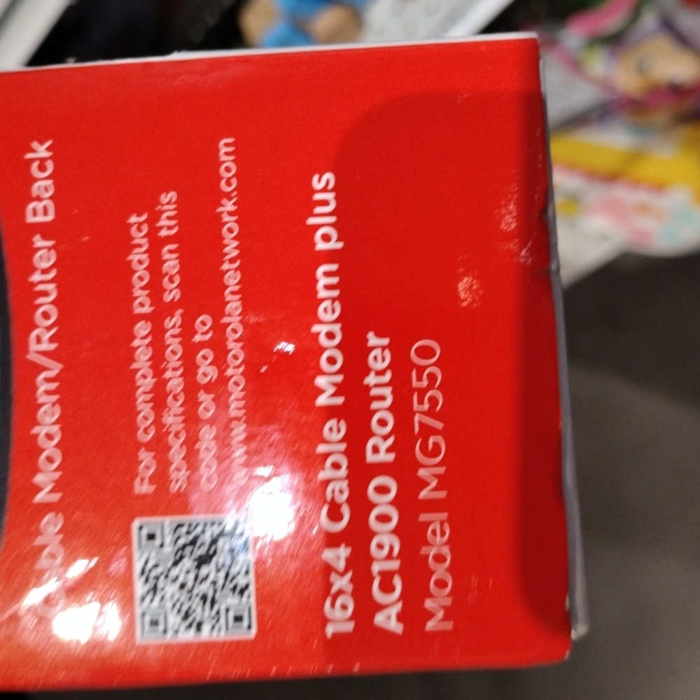 Motorola Cable Modem Box - Picture 11 of 12